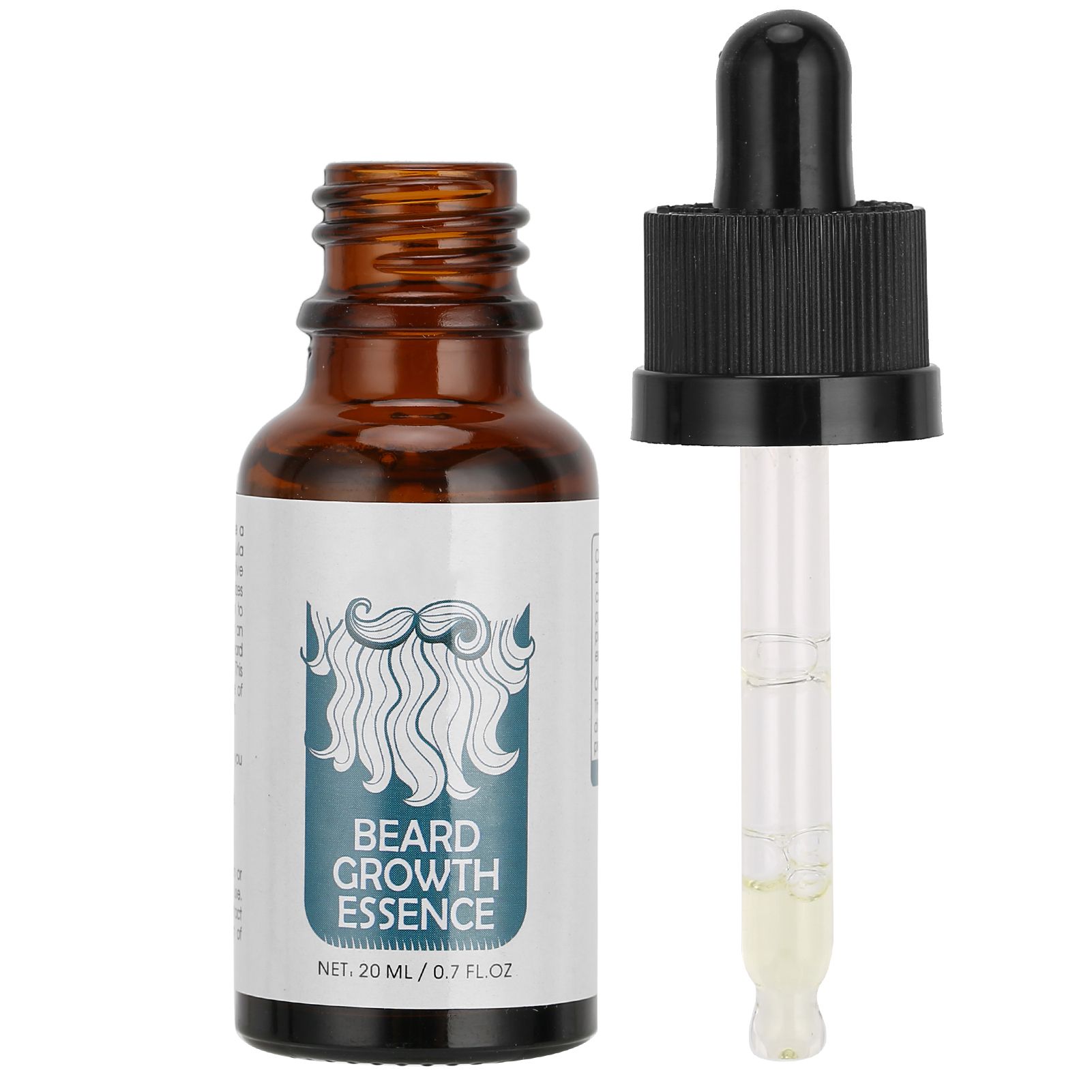 Lan KOU Beard Nourishing Essential Oil Extract Growth Serum 20ml