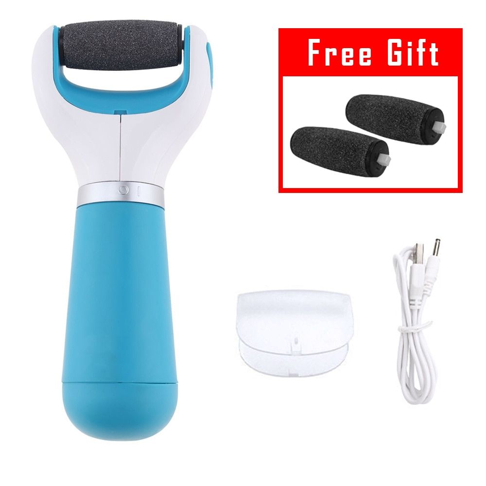Professional USB Charging Electric Foot Grinder Heel File Grinding Exfoliator Pedicure Machine Foot Care Tool Remover Foot File