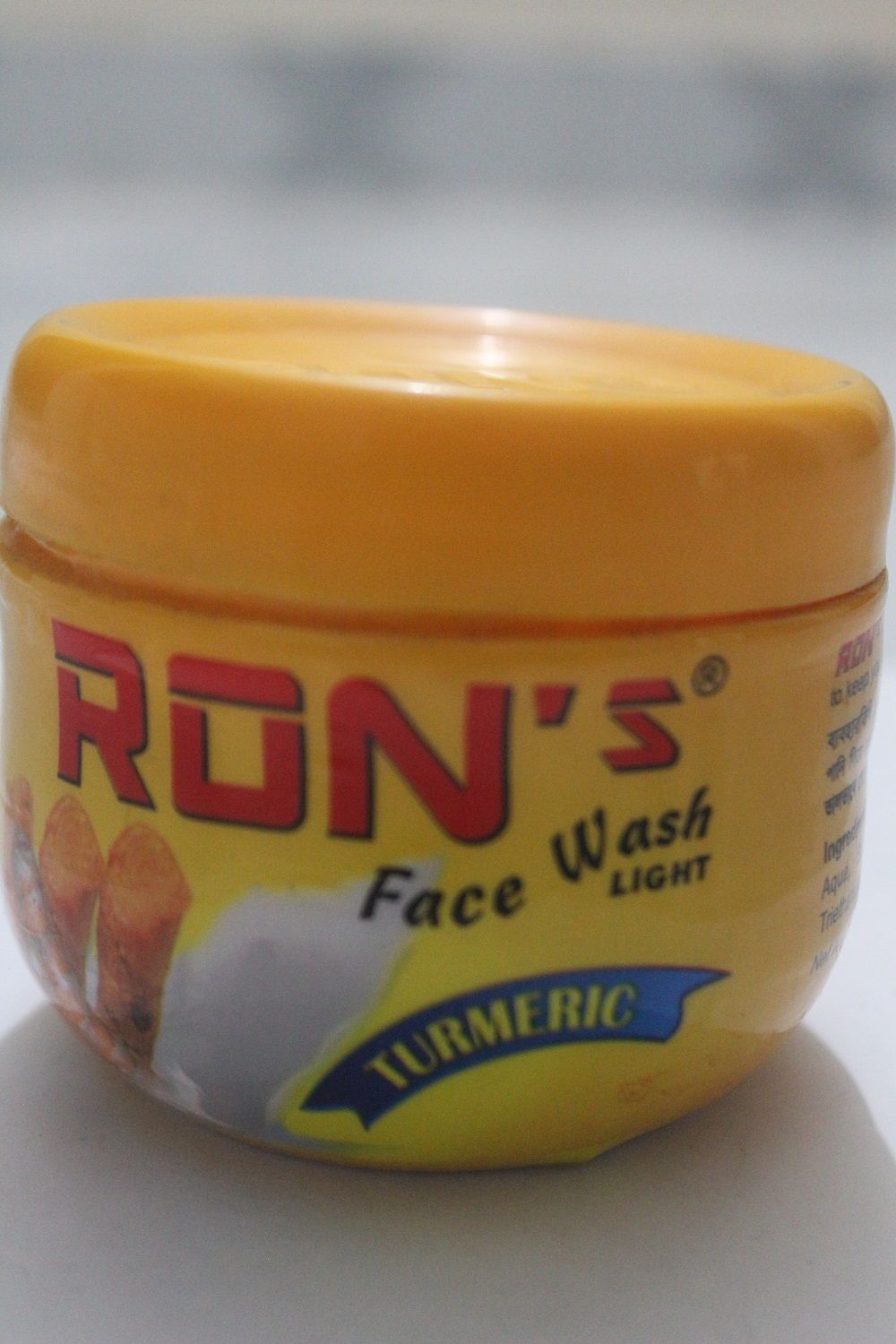 Ron's Face Wash Light( Turmeric) - 250gm