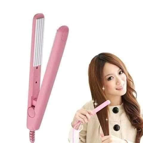 Mini Portable Electric Splint Flat Iron Plastic Mini Hair Straightener - Multicolor - Mini Hair Straightener - Hair Straightener