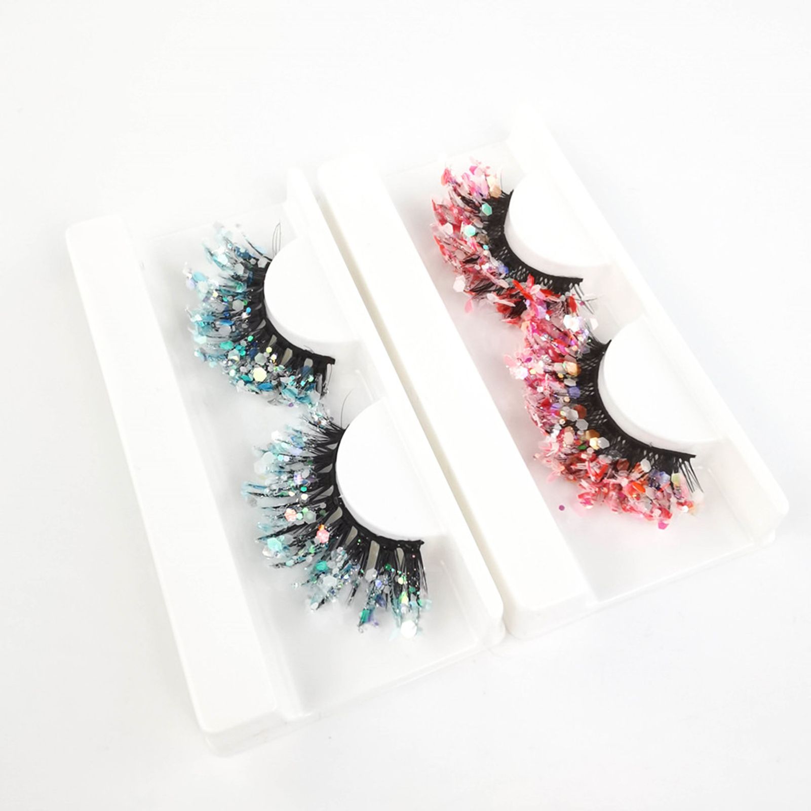 Eyelash Comforle Glitter Makeup DIY Beauty Fluffy Supplies