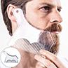 Fashion Men Beard Shaper Shaping Tool Template Guide Shaver Fe Hair Trimmer