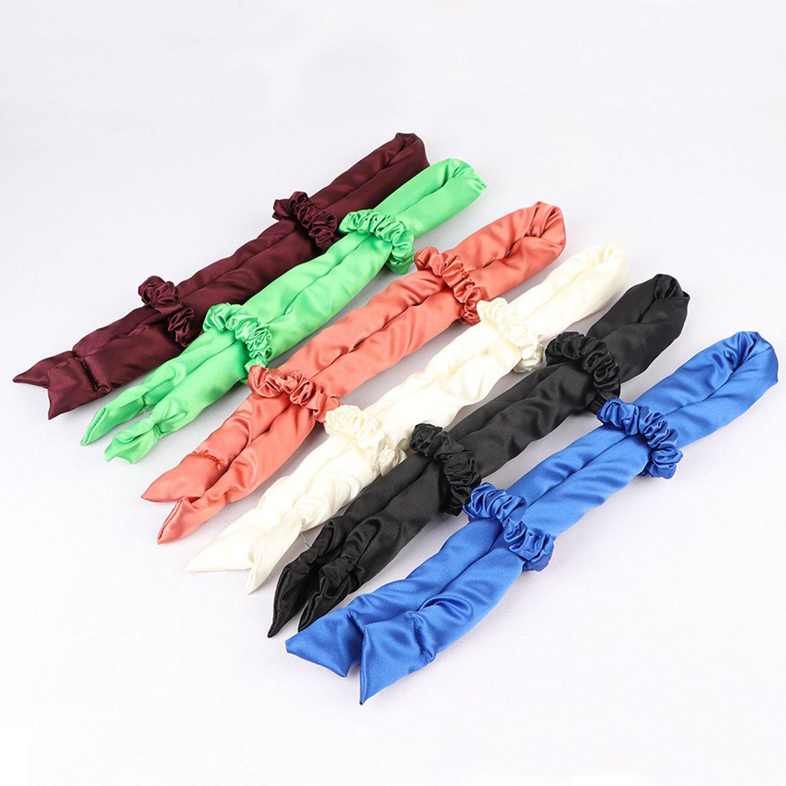 Hair Roller Elastic Lazy Sleep Heatless Curling Rod Headband
