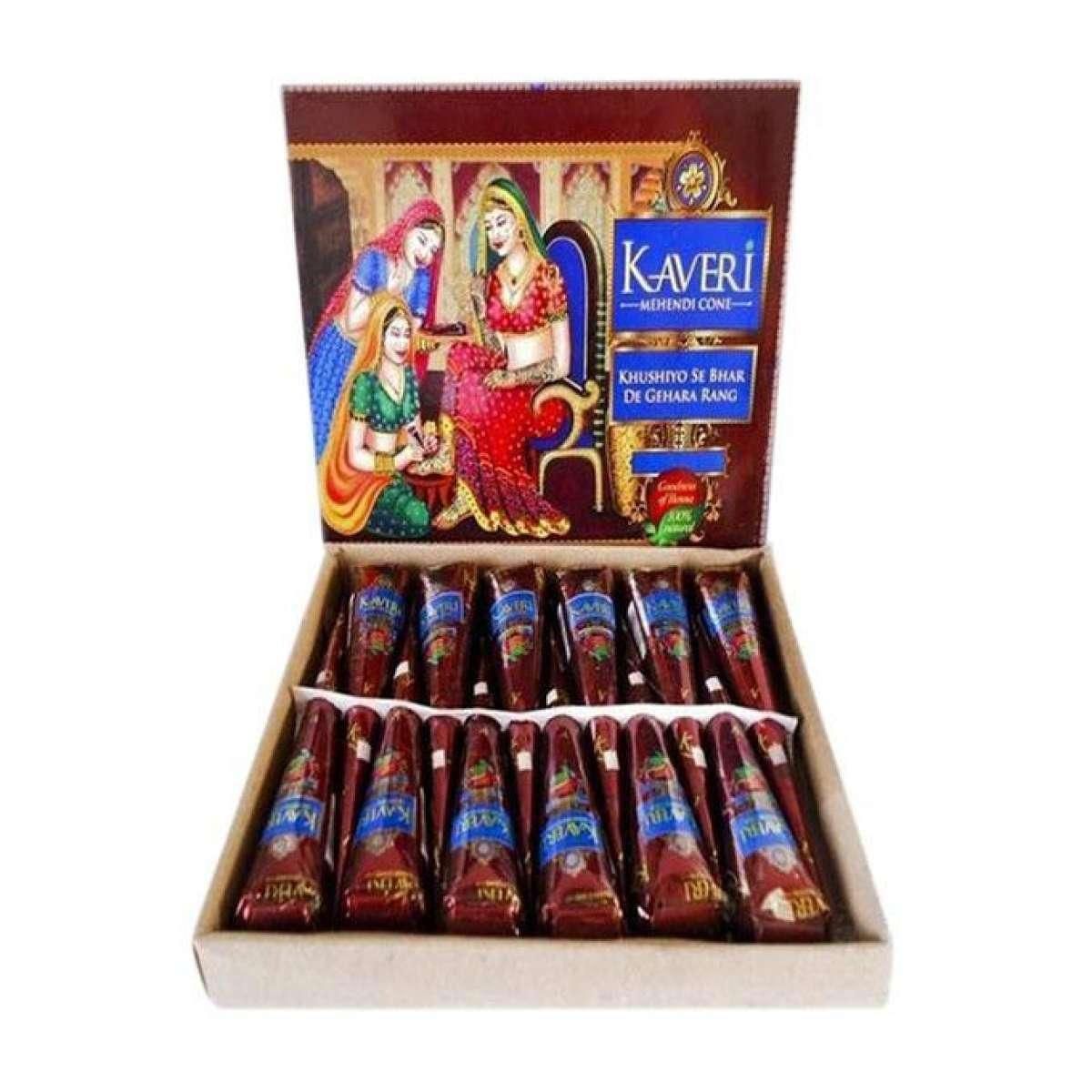 Kaveri Cone Mehendi 12 Piece