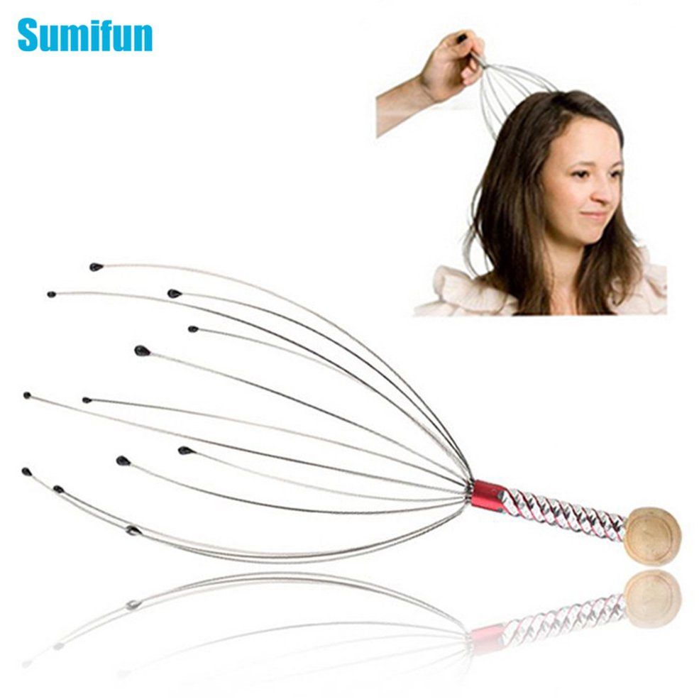 Head Massage Machine Massager Scalp Relaxing Therapeutic For Escaping Stress-Random
