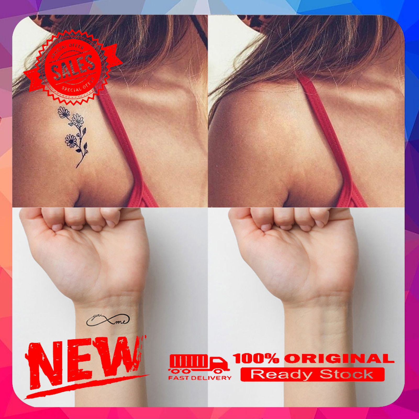 12g Tattoo Remover Painless Easy Operation Synthetic Painless Tattoo Pigments Erase Cream for Tattoo
