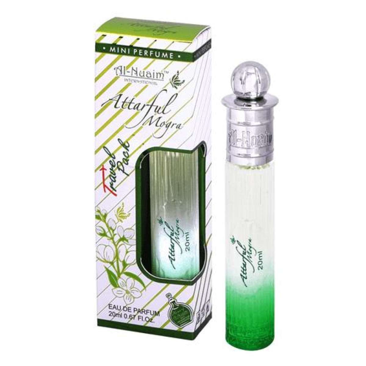 Al Nuaim Attarful Mogra Travel Pack Eau De Parfum 20Ml