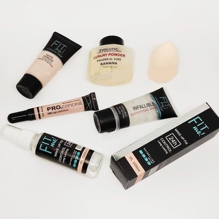 6 IN 1 MAKEUP COMBO SET WITH FULL MAKEUP COVERAGE