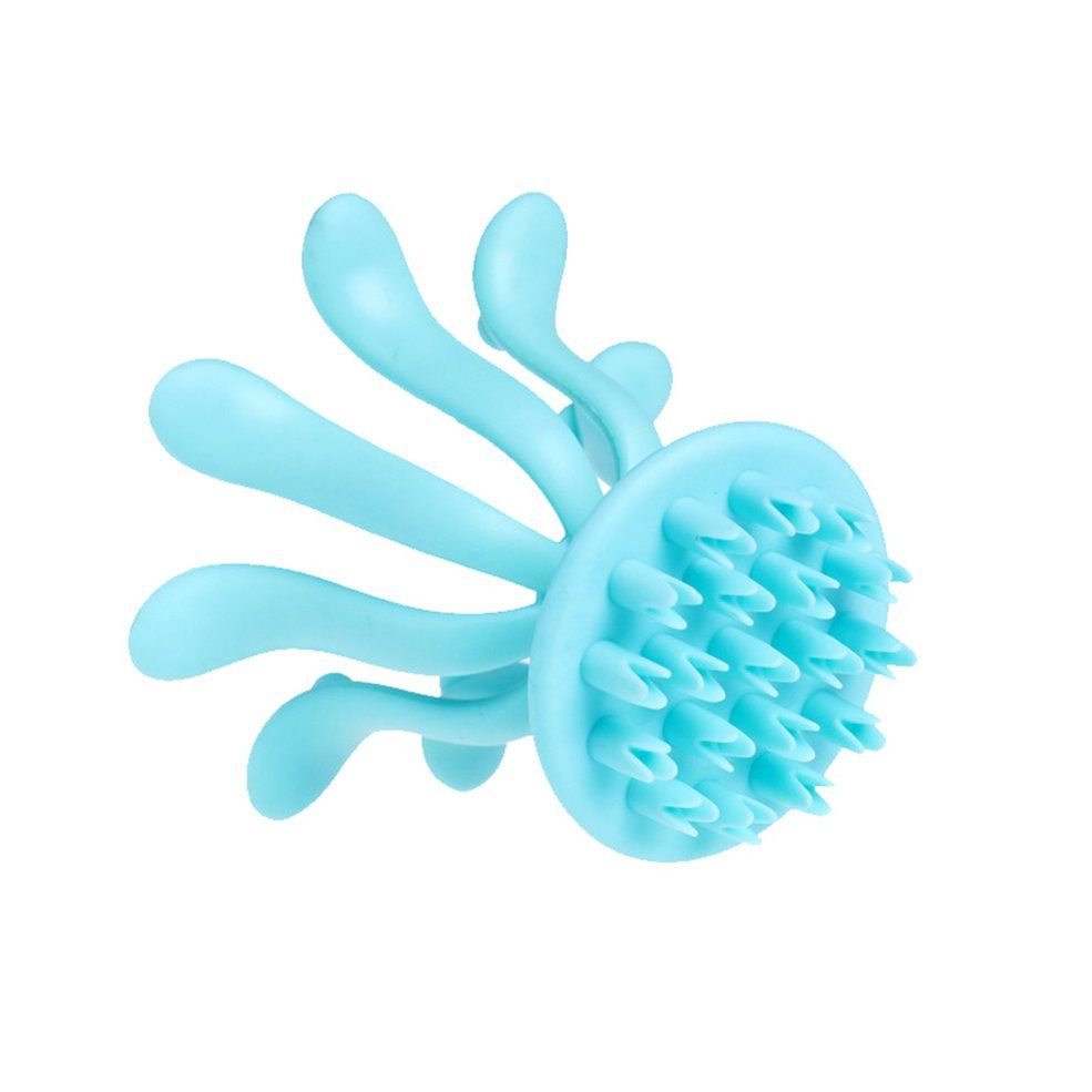 Octopus Head Massage Claw Scalp Meridian Brush Head Shampoo Brush Massager