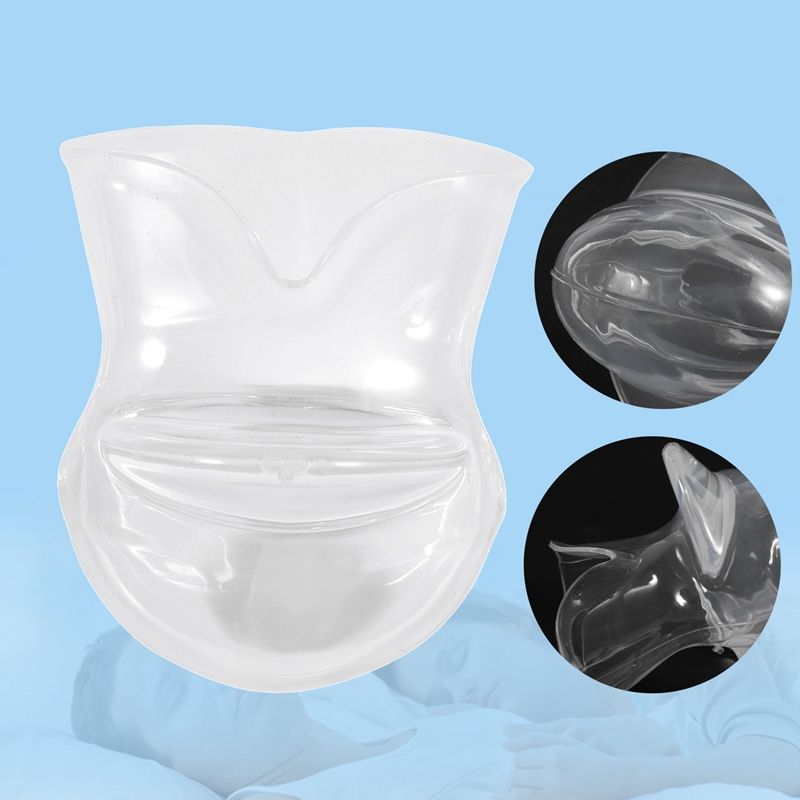 Silicone Anti Snoring Device Tongue Night Sleep Apnea Aid Snore Stopper Guard