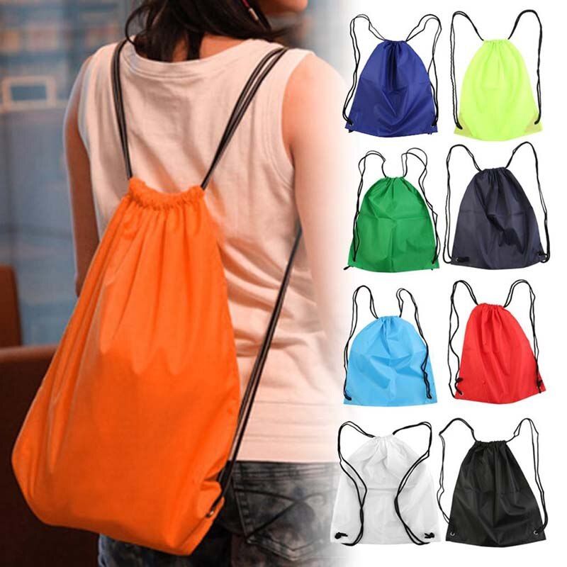 Waterproof Swimming Bag Drawstring Gym Bags Sports Gym Swim Dance Backpack Drawstring Beach Shoulder Pouch Back Pack Hot