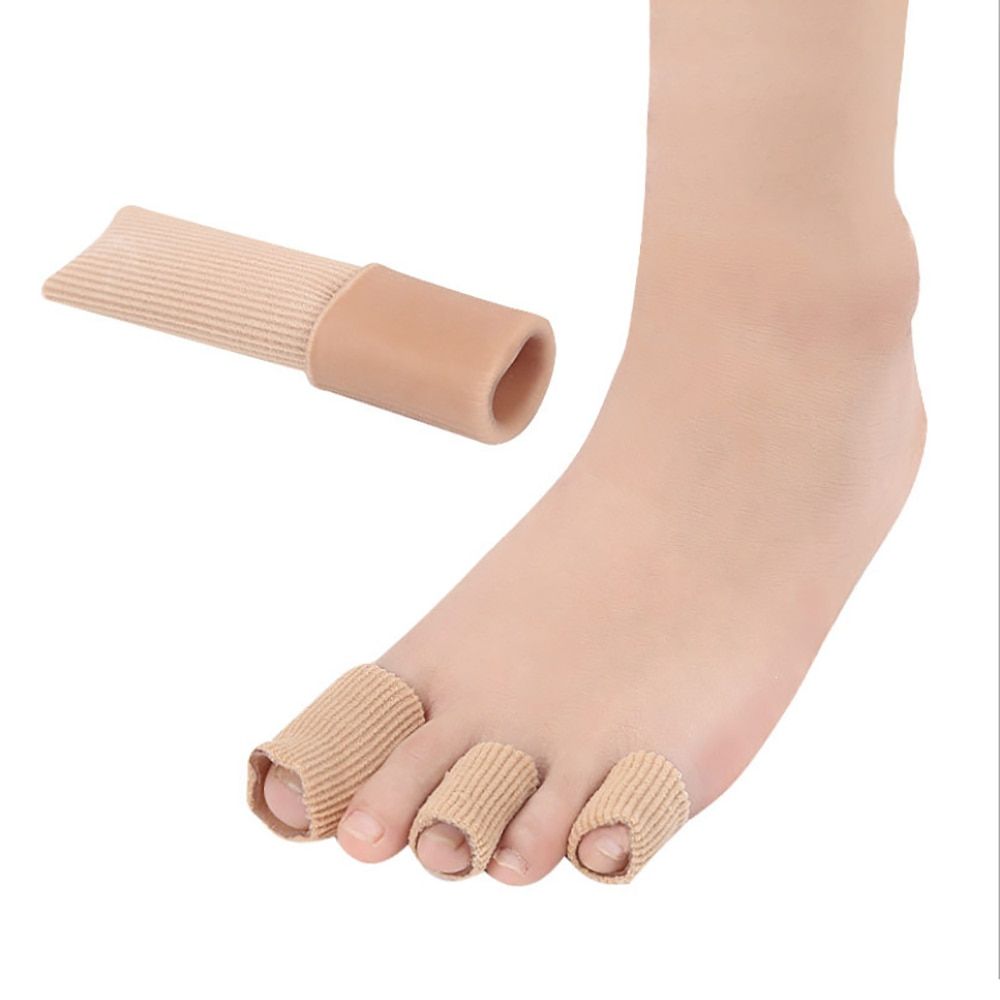 Toe Protector Separator Applicator Pedicure Corn Callus Remover Hand Pain Relief Soft Silicone Tube Foot Care Bunion Corrector