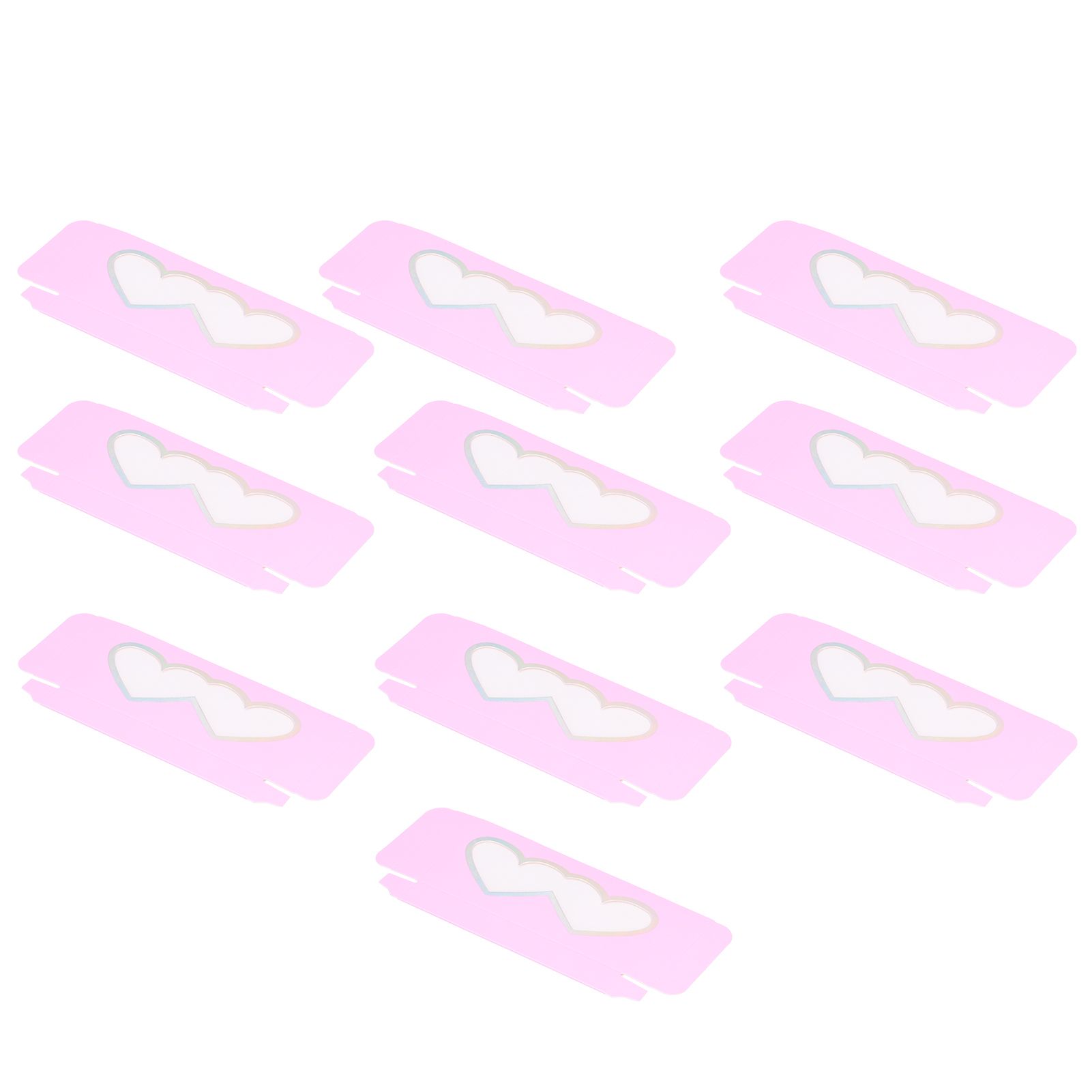 False Eyelash Packaging Box Good Durability Easy Use Empty Case Widely Used for Home Man