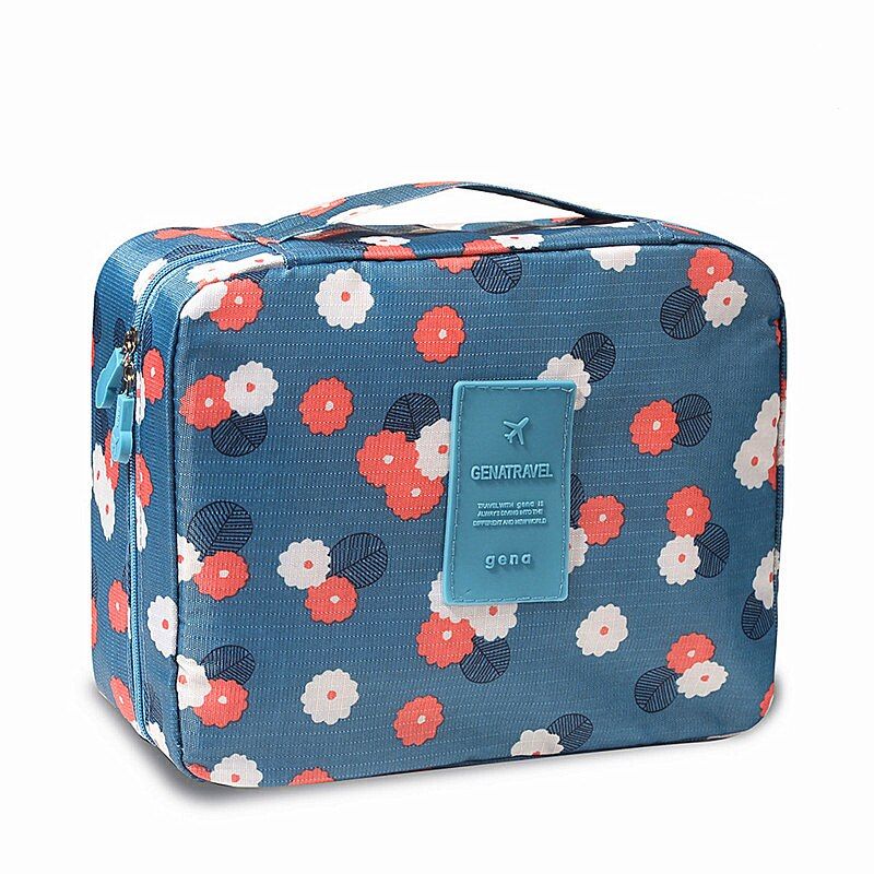 Multi-style Coetic Storage Bag Neceser Travel Portable Women Makeup Bags Toiletries Organizer Cherry Printing Storage Bag Case