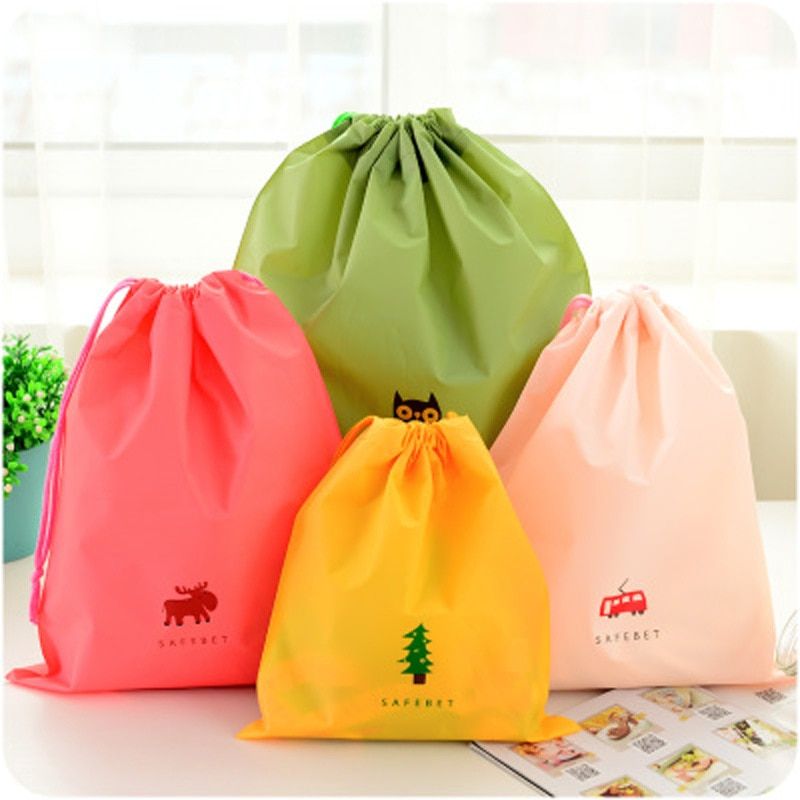 Waterproof Travel Drawstring Storage Bags Shoe Pocket Underwear Coetic Organizer Toiletry Bag Case Travel Clothes Packing