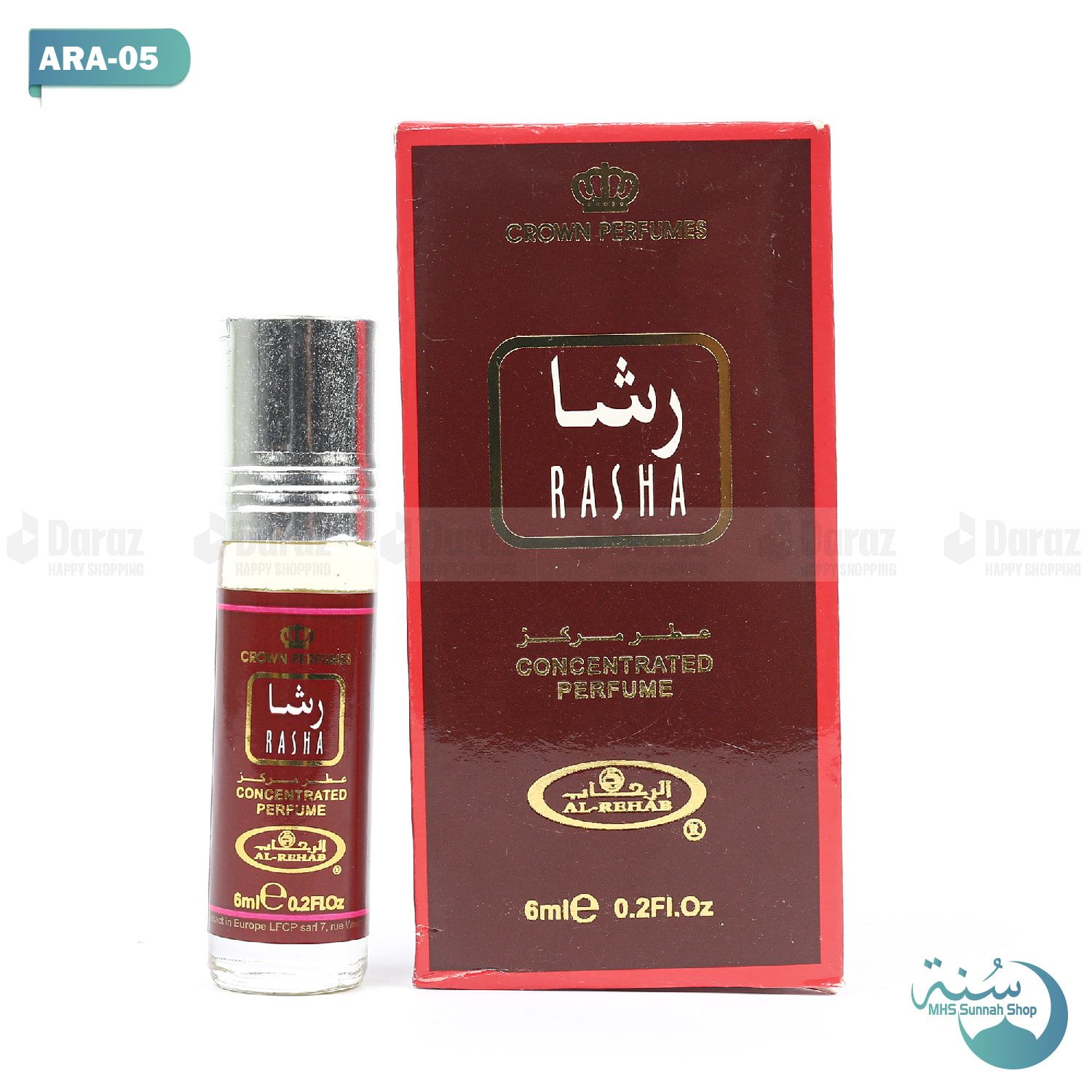 Al Fares by Al-Rehab Attar for Men Non-Alcoholic Long Lasting Perfume - 6ml