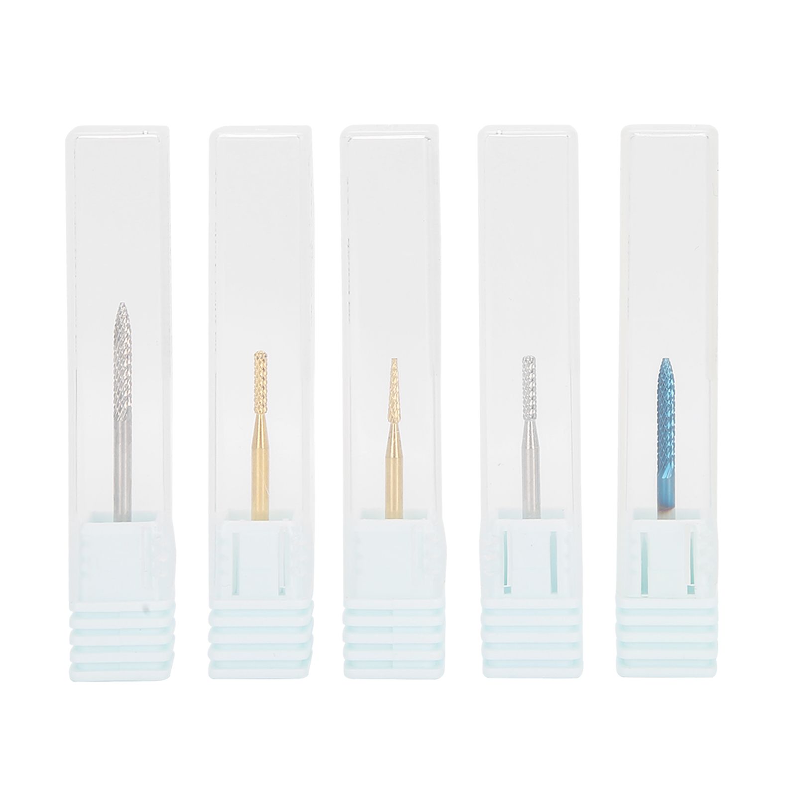 8pcs Nail Drill Bit Rotary Burr Bits Set Decors Pedicure Electric Tools