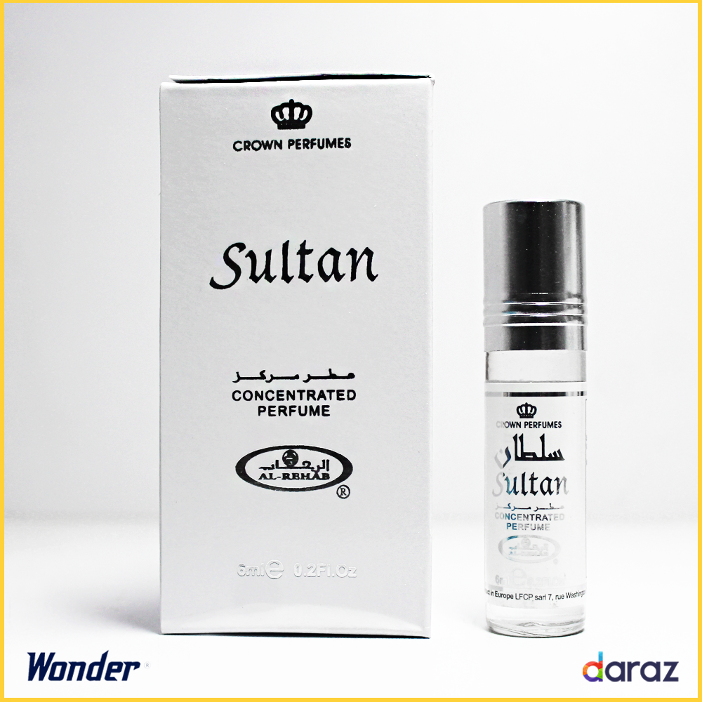 Al Rehab-Sultan Arabian Long Lasting Attar For Men & Women