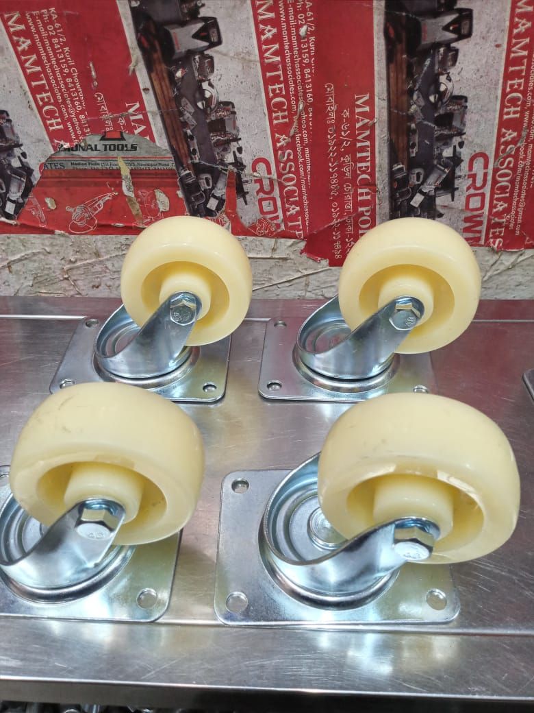 HEAVY DUTY Hard Nylon Caster Wheel SWIVEL or FIXED 2.5''[Inches]