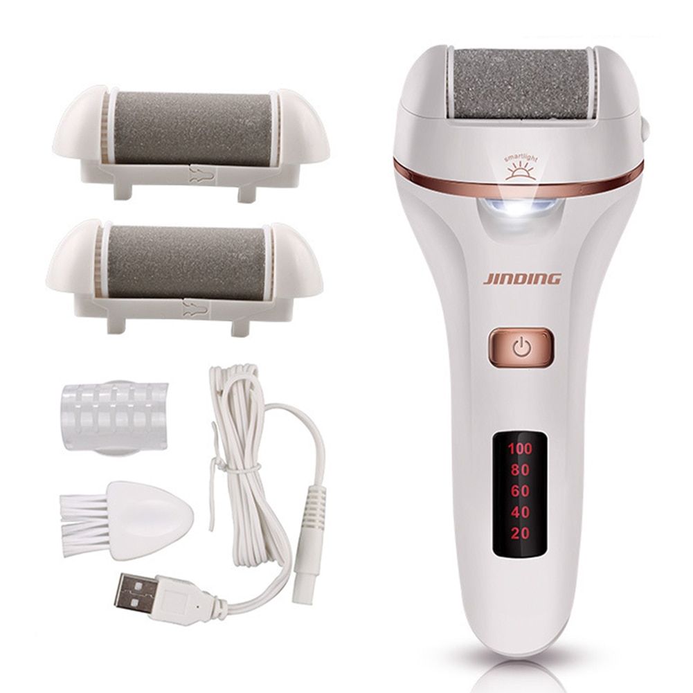 Electric Foot File Grinder Pedicure Tools Heels Dead Skin Callus Remover Waterproof Foot Care Tools,аппарат для педикюра ног