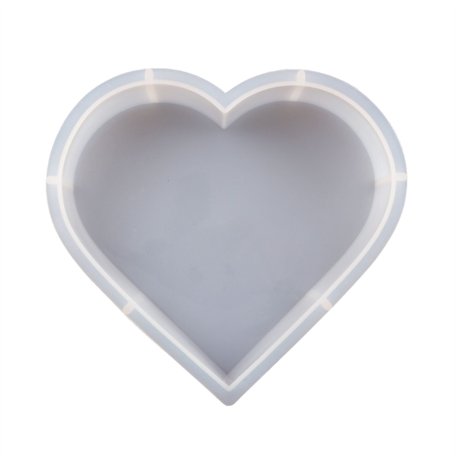 Epoxy Mold Smooth Heart Shape Resin Epoxy Mold