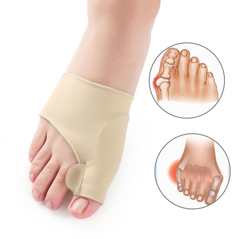 1Pair Bunion Socks HalValgus Device Foot Pain Relieve Big Toe Separator Socks For Pedicure Orthopedic Correction Socks