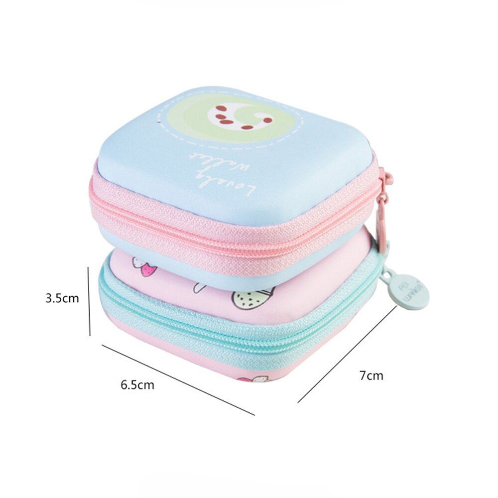 Women Cute Finishing Containers Organizer Travel Phone Power Charger Headphone Cable Digital Storage Box mini Headset Pouch Bags