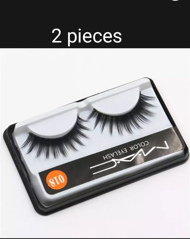 Stylish Black False Eyelash - 2 Pieces