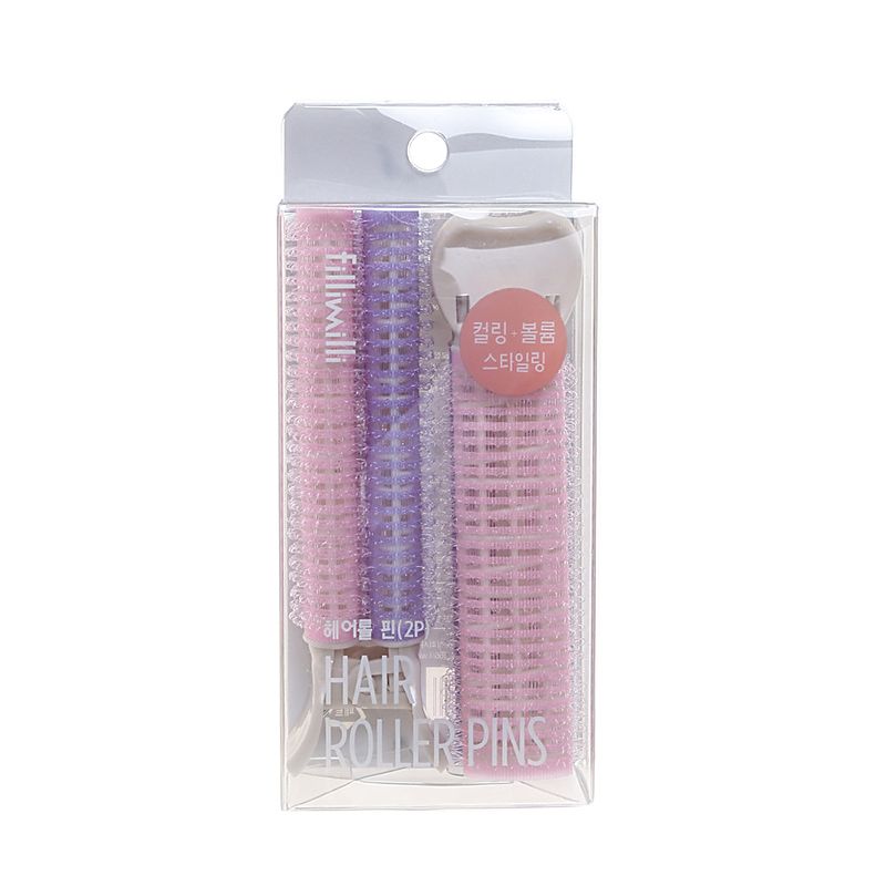 2Pcs Volumizing Hair Root Clips Double Layer Natural Fluffy Hair Rollers Self Grip Bangs Hair Curler