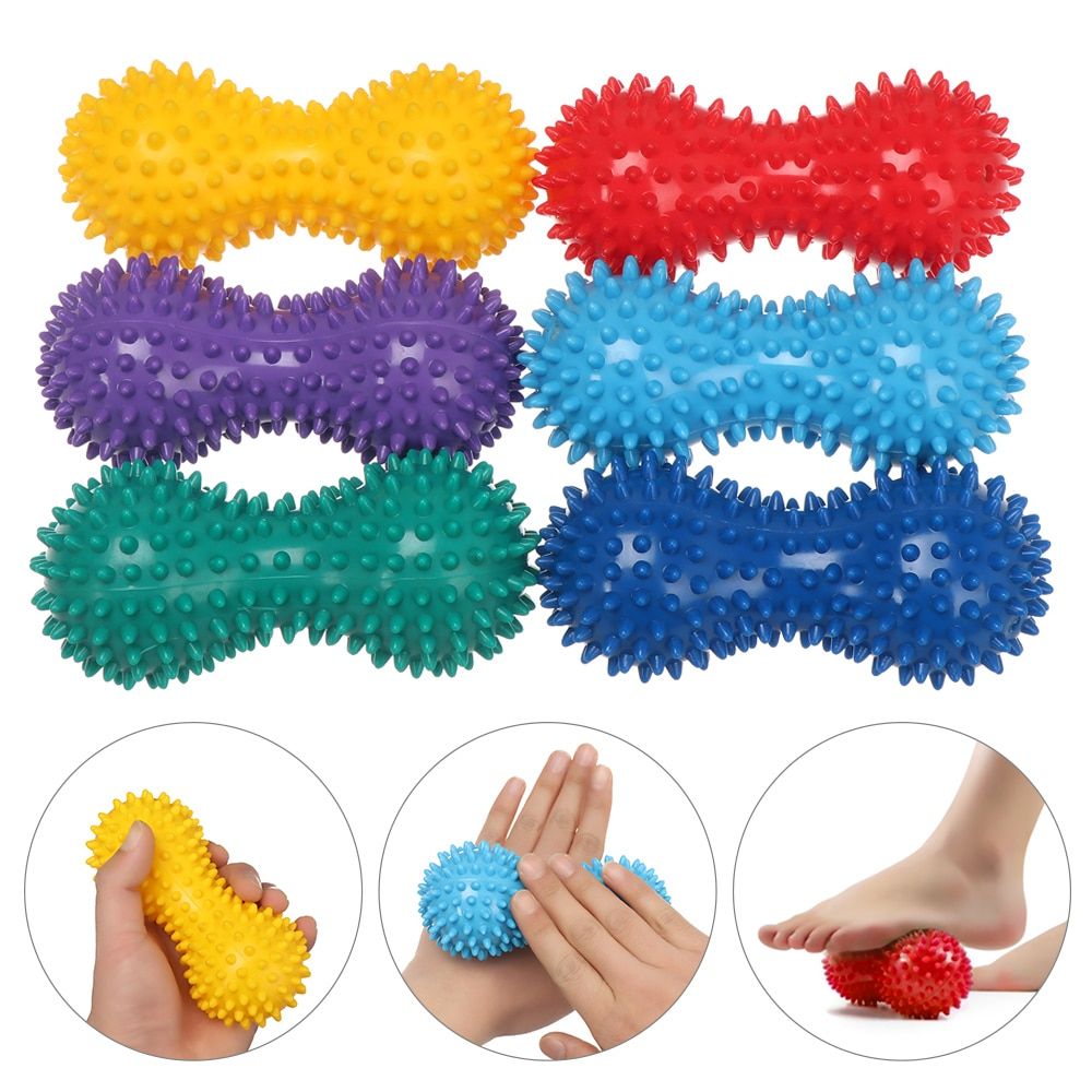 Spiky Massage Trigger Ball Sport Fitness Hand Foot Pain Relief Plantar Fasciitis Reliever Point Therapy Exercise Massage Balls