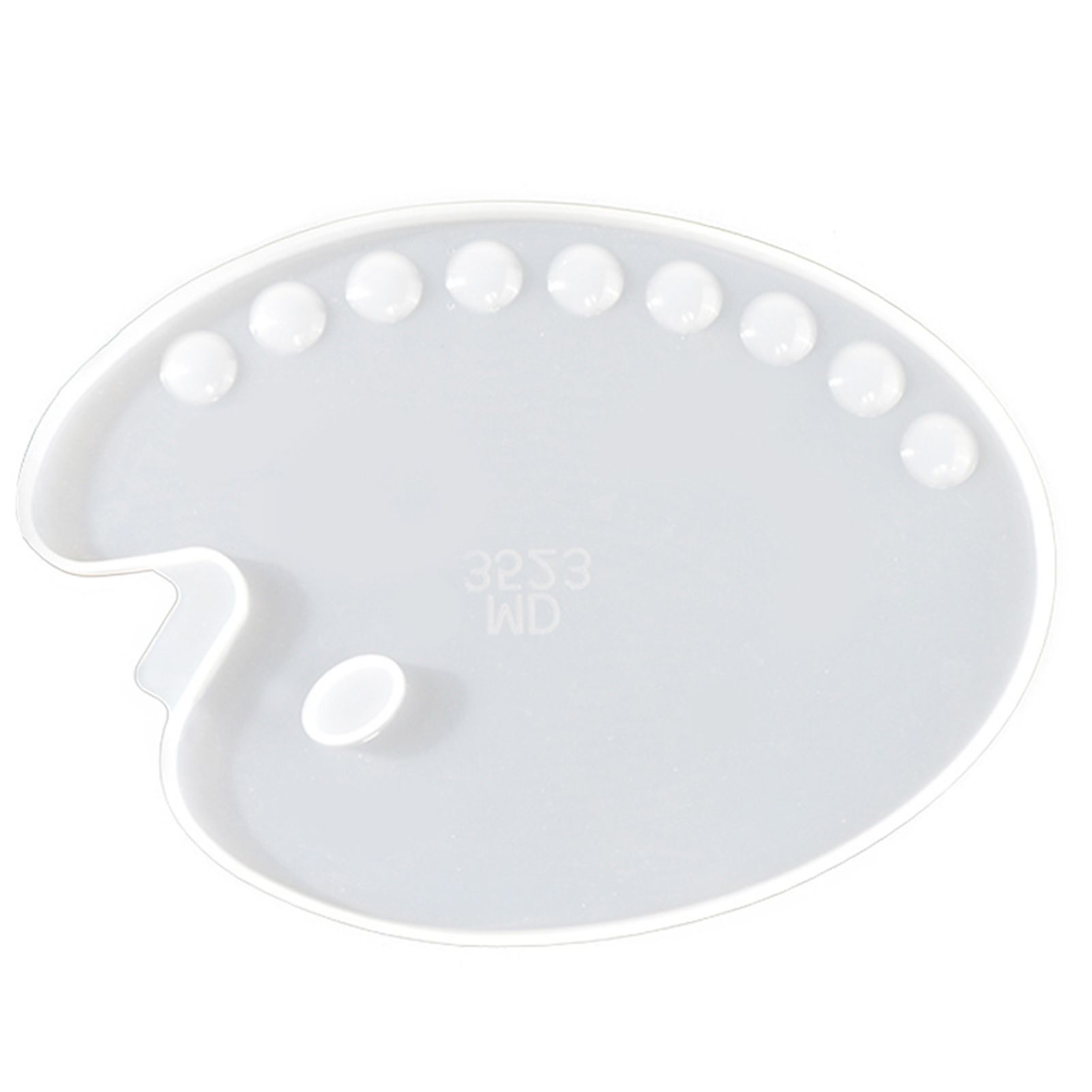 Paint Palette Mold Convenient Oil Paint Pallete Painting Molds
