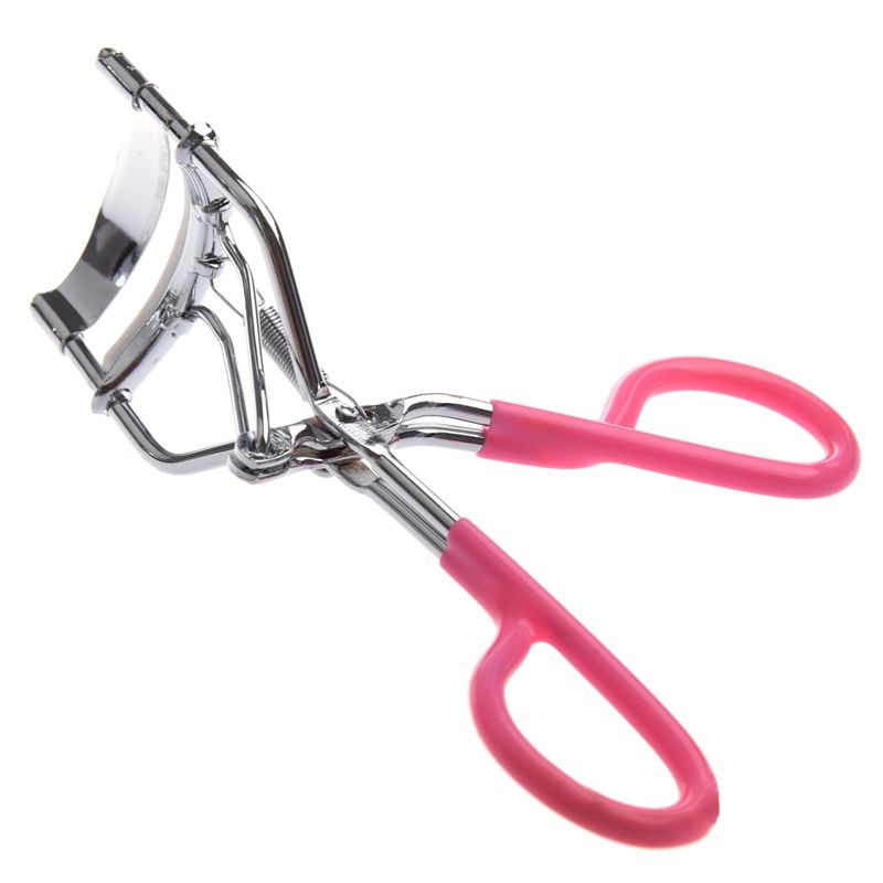 Curling Eyelashes-Nature Curl Style Cute Curl Eyelash Curlers Pink