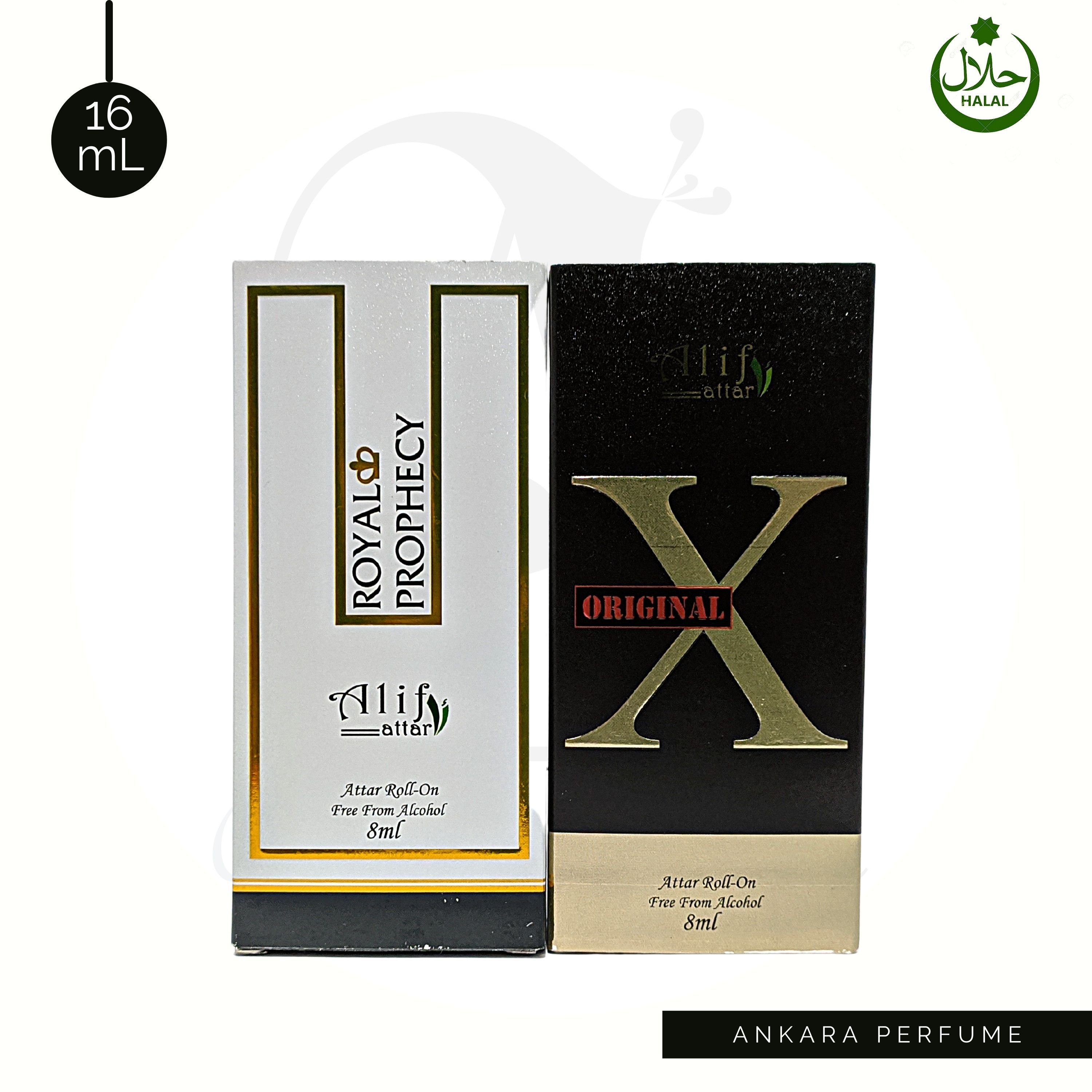Alif Attar Combo of Royal Prophecy and X Attar-16mL