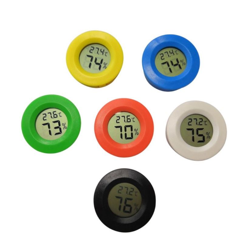 Mini Digital Thermometer Hygrometer LCD Digital Tature Humidity Meter Detector Room Instrument Household Thermometers