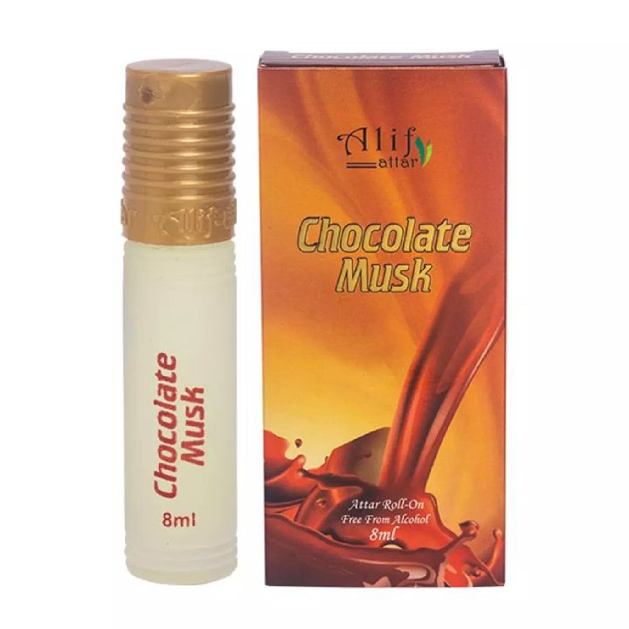 Alif chocolate musk_attor_ Halal_8 ml