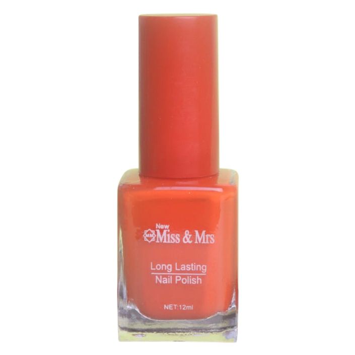 Miss & Mrs Long Lasting Nail Polish 12ml - Nail Polish