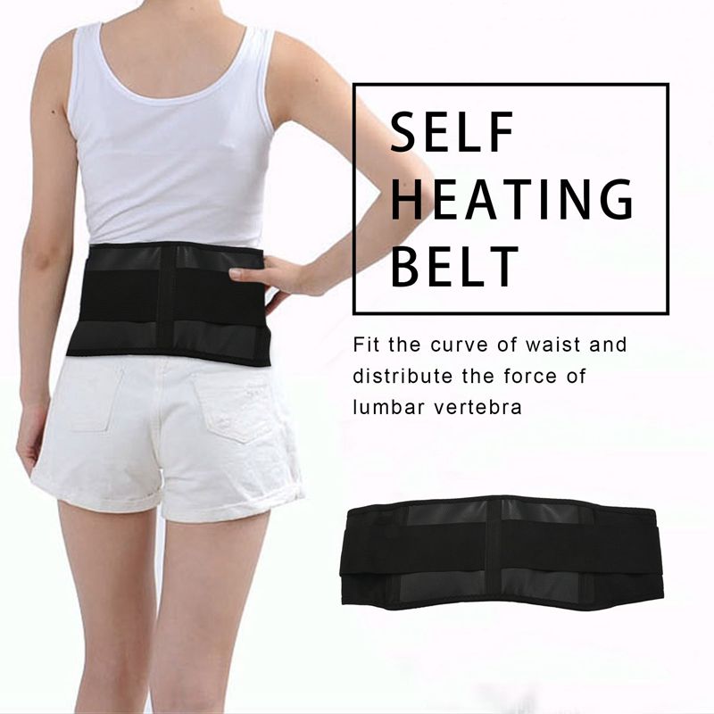 Adjustable Waist Tourmaline Self Heating Magnetic Therapy Back Waist Support Belt Lumbar Brace Massage Band Health Care