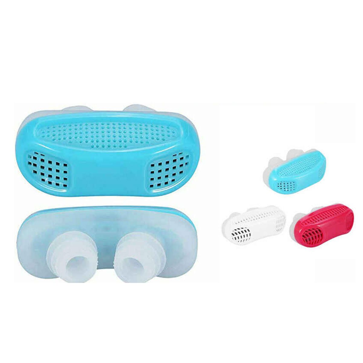 2 In 1 Anti Snoring Snore Nose Clip