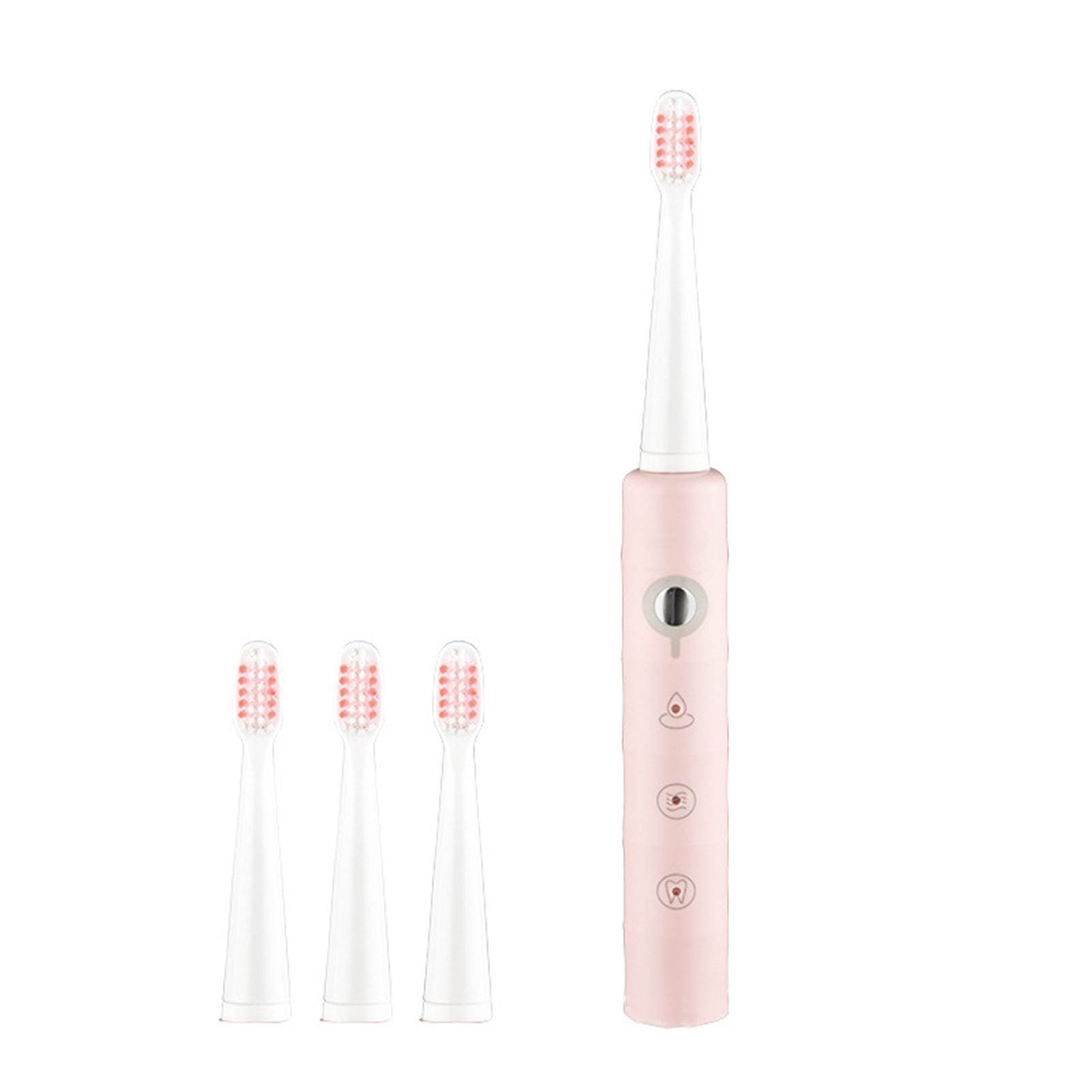 1 Set Electric Toothbrush Automatic Rechargeable ABS Deep Clean Electric ToothBrush for Home