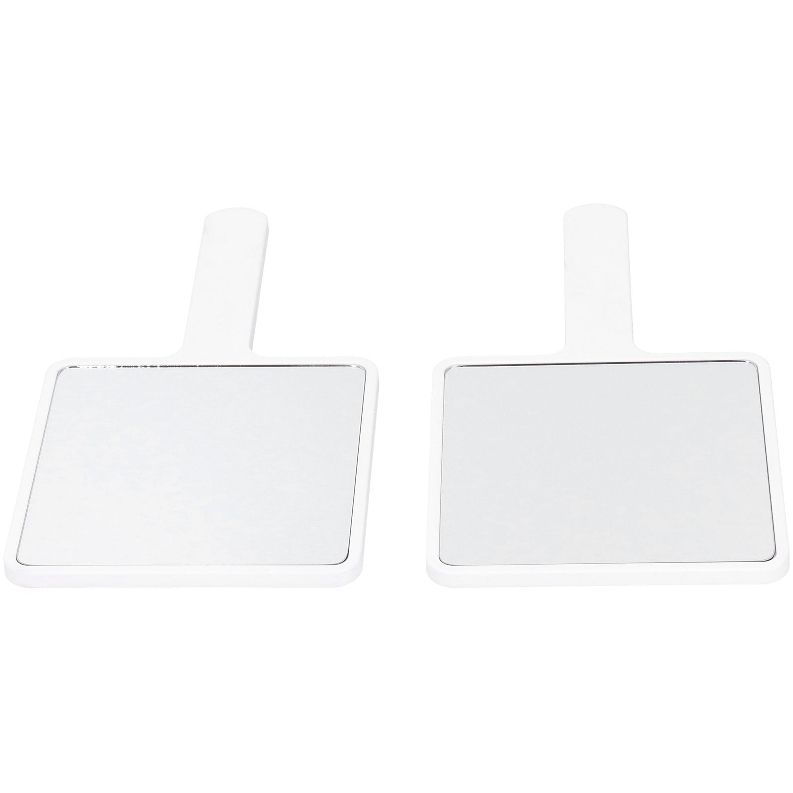 2x Hand Held Mirror Salon Large Lady Women Beauty Cosmetic Makeup Supply