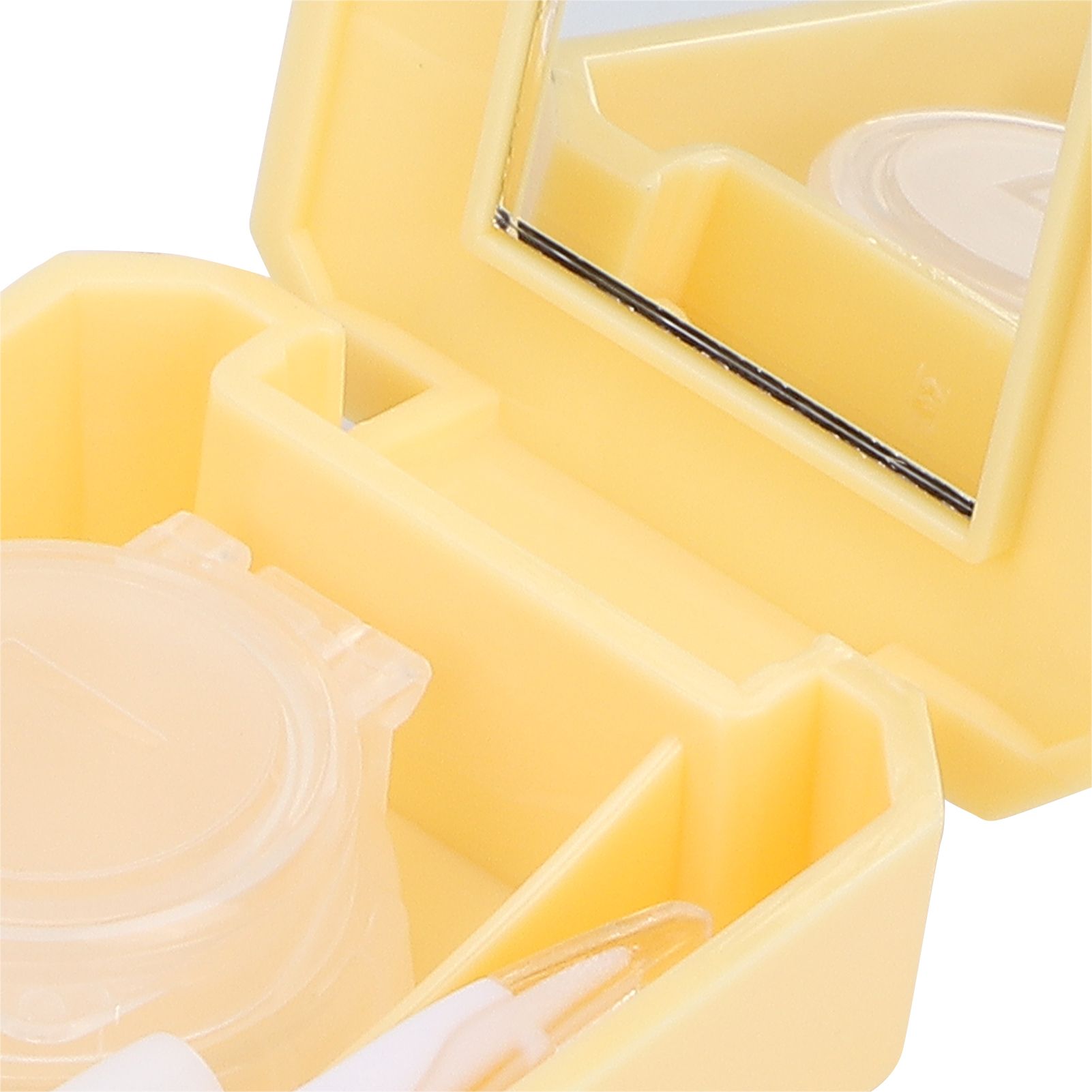 Mini Contact Lens Portable Plastic Travel Holder Storage Soaking Box Case