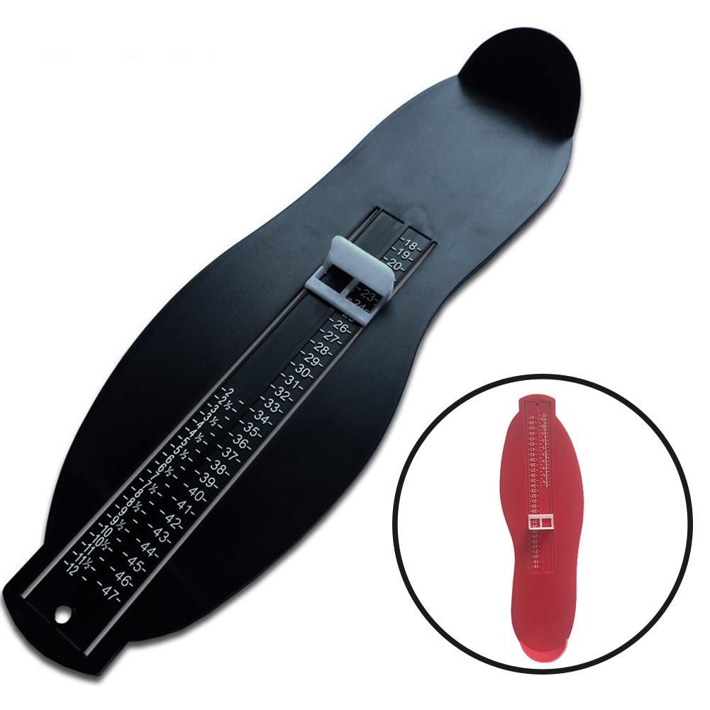 3 Colors Durable Adults Foot Measuring Device Helper Shoes Size Gauge Ruler Adjustable Range Measurer Tool Foot Care Tool