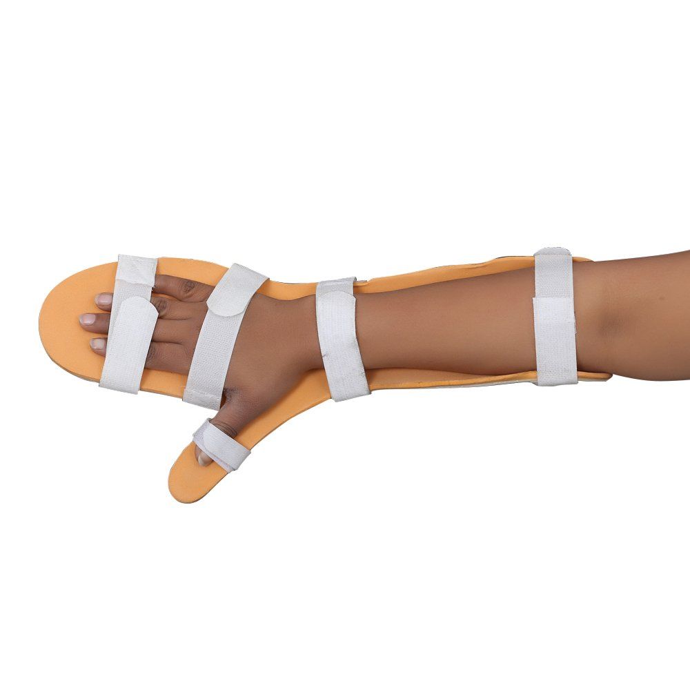 Ortho Rehab International Static Cock-up Splint with Thumb (Right, Large)