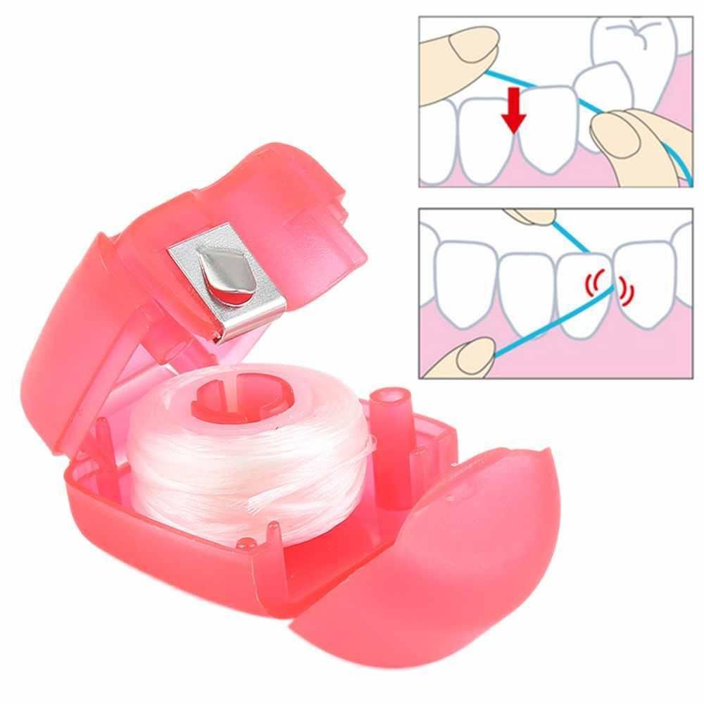 Tooth Cleaner Health Hygiene Portable Dental Floss 15M Dental Care Picks Interdental Brush Floss Pick Oral Care Tool