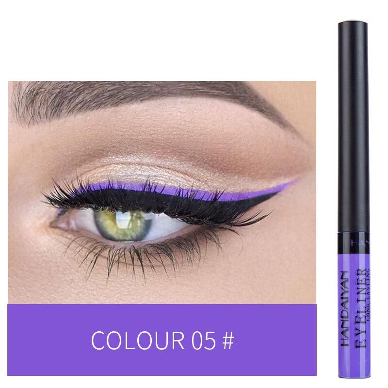 Handaiyan Long Lasting Waterproof Matte Liquid Multi Colors Pen Eyeliner
