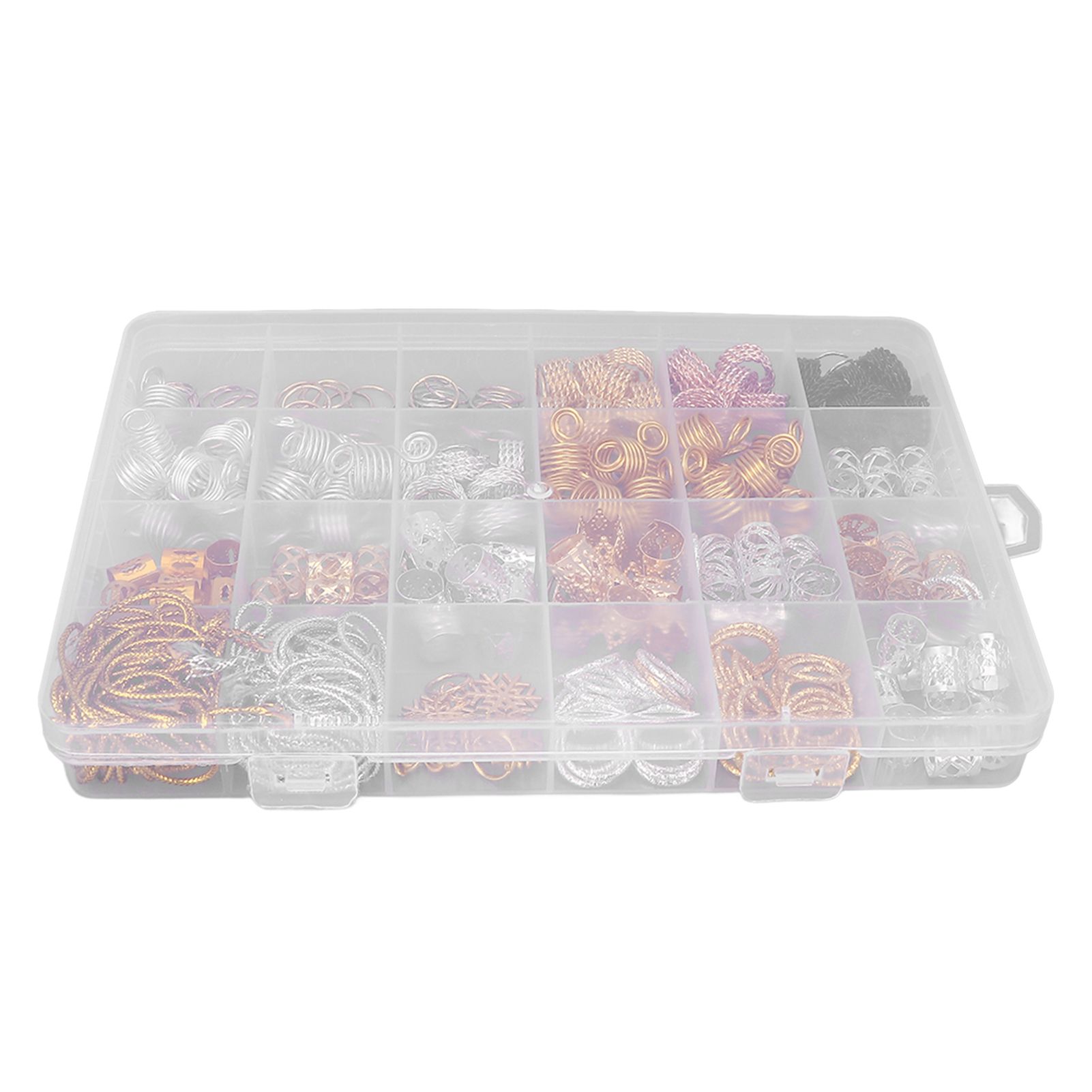 Dreadlock Bead Kit DIY Fashionable Hair Braid Clips Decoration Accessories