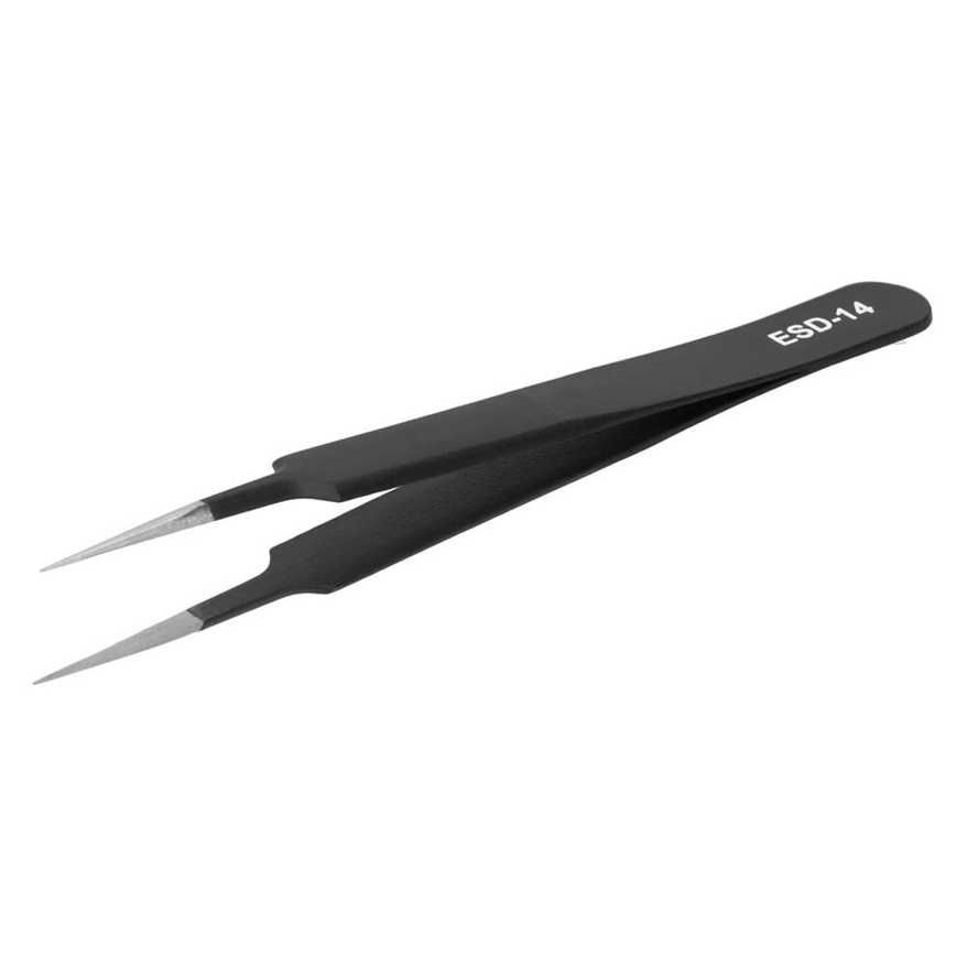 Stainless Steel Eyelashes Tweezers Grafting Extension Anti‑Slip