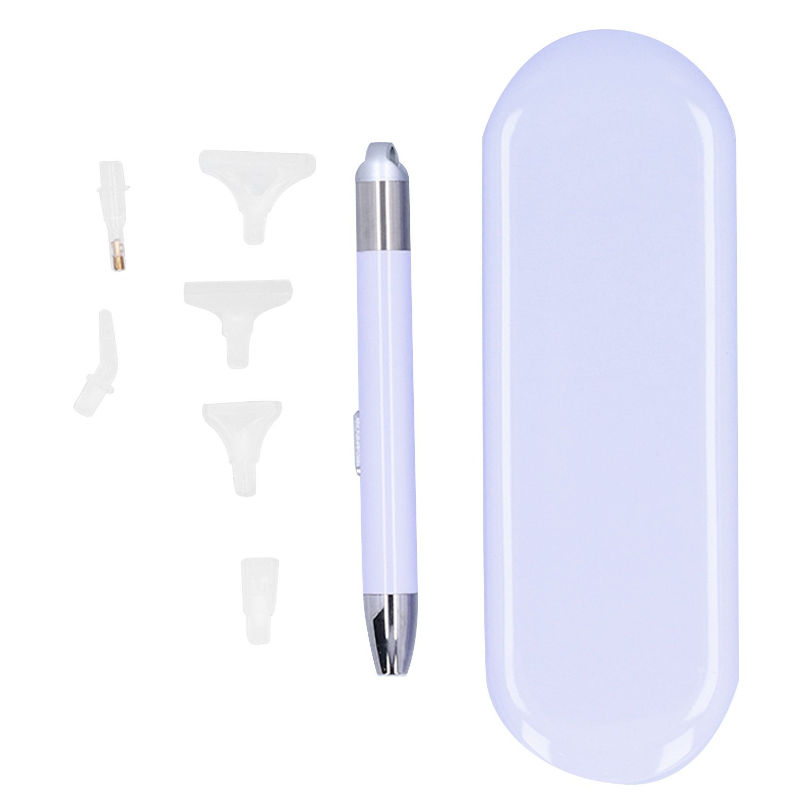 Luminous Point Drill Pen 2 Lighting Modes USB Charging for Nail Art Cross Stitch Applique