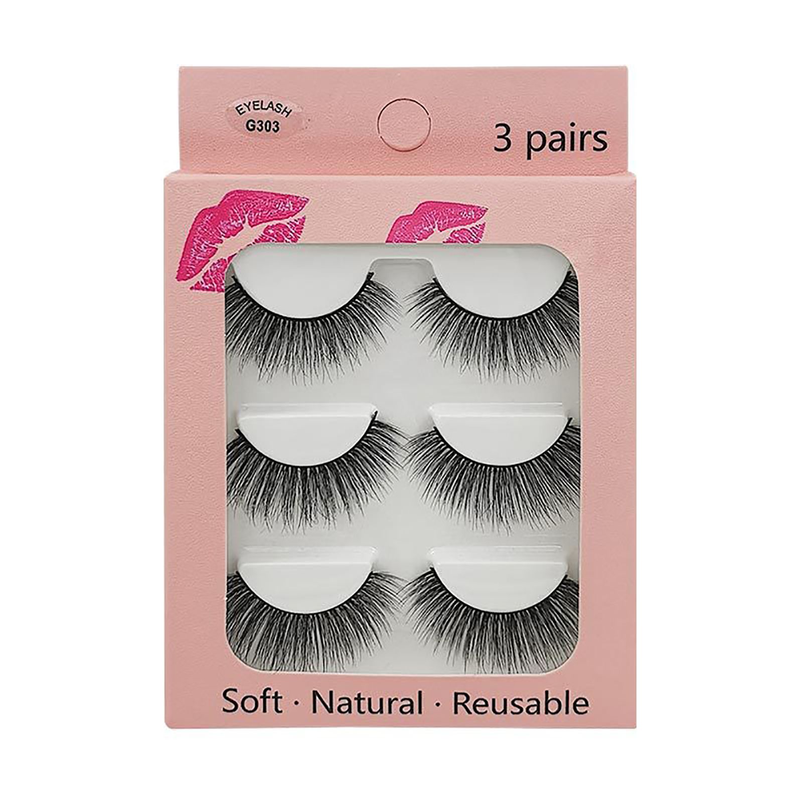 False Eyelashes Allergy Free Extension Natural Simulation Eyelashes