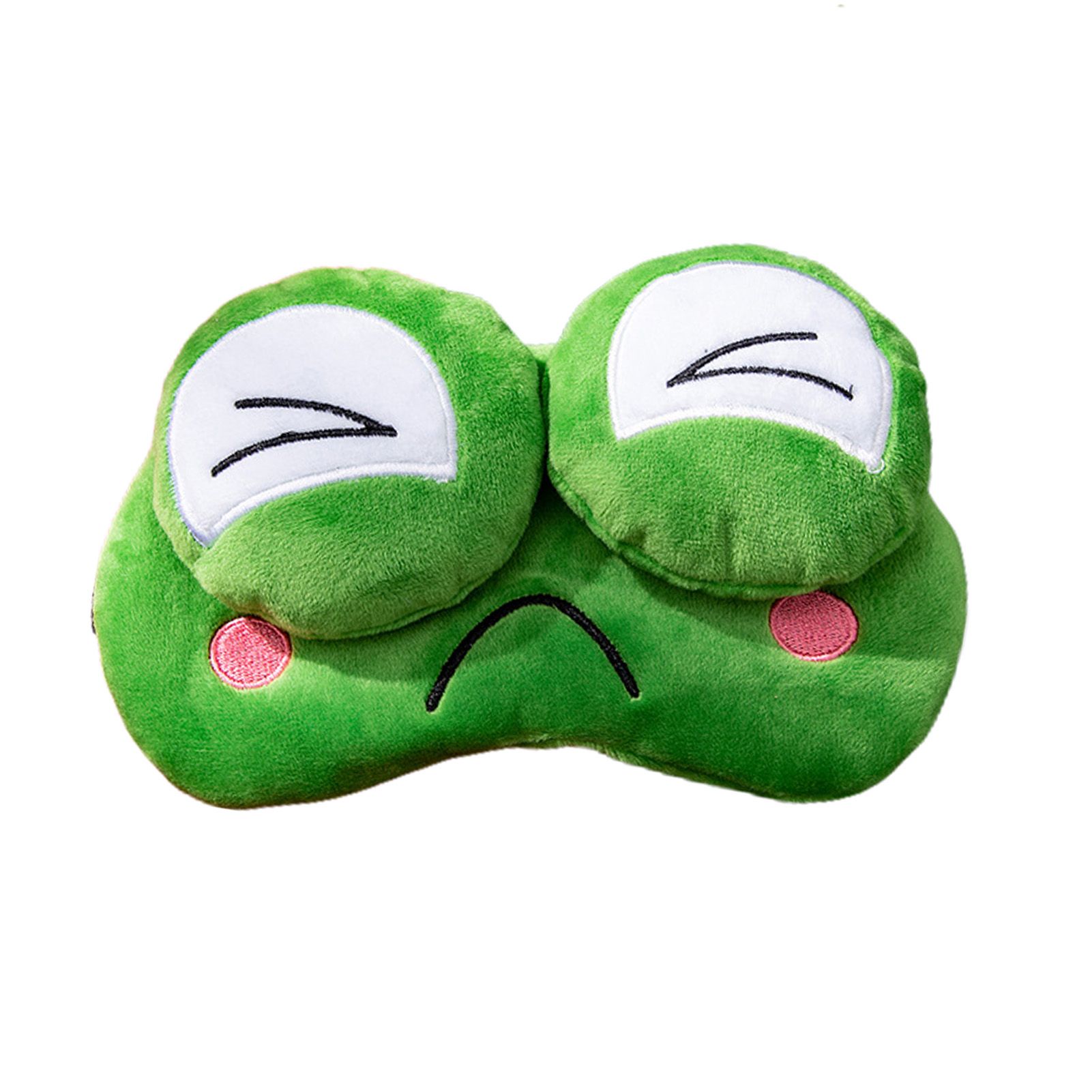 Blindfold Soothe Skin Cartoon Expression Funny Frog Sleep Cover